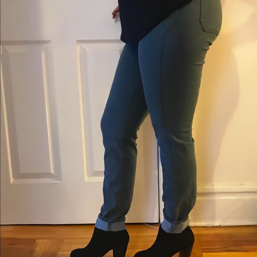 New pair of slate blue (denim) pants.